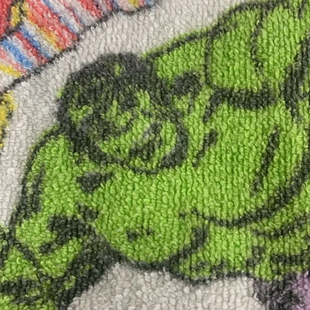 Hulk Cannon Incredible Hulk Smash Marvel Comics Washcloth Vintage